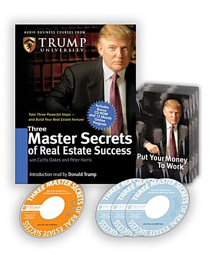 Three Master Secrets of Real Estate Success (Audio Business Course) (Audio CD)