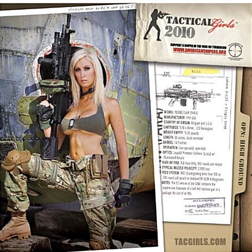 Tactical Girls 2010 Gun Calendar (Paperback, 3rd)