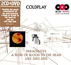 [수입] Coldplay - Parachutes + A Rush Of Blood To The Head + Live 2003 [2CD+DVD]