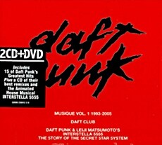 [수입] Daft Punk - Musique Vol.1 1993-2005 + Daft Club + Interstella 5555 [2CD+DVD]