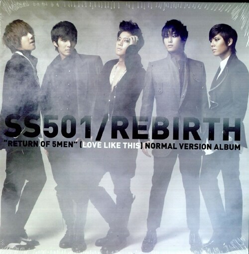 [중고] SS501 미니앨범 - Rebirth 일반판