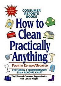 [중고] How to Clean Practically Anything (Paperback, 4 Sub)