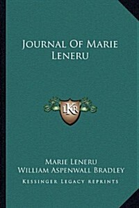 Journal of Marie Leneru (Paperback)