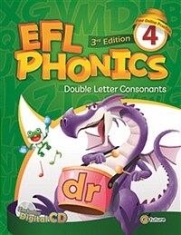 EFL Phonics 4 : Student Book (Workbook + QR 코드
, 3rd Edition) - Double Letter Consonants