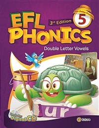 EFL Phonics 5 : Student Book (Workbook + QR 코드
, 3rd Edition) - Double Letter Vowels