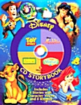 [중고] Disney CD The Lion King, the Little Mermaid, Toy Story, Aladdin (Hardcover, Compact Disc)