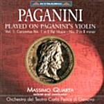 [중고] Nicolo Paganini - Concertos 1.2 / Massimo Quarta
