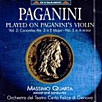 Nicolo Paganini - Concertos No.3,5 / Massimo Quarta