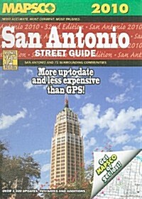 Mapsco 2010 San Antonio Street Guide (Paperback, Spiral)