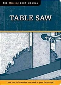 Table Saw (Paperback)