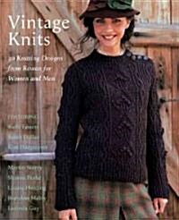 Vintage Knits: 30 Knitting Designs from Rowan for Women and Men (Paperback)