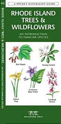 Rhode Island Trees & Wildflowers: A Folding Pocket Guide to Familiar Plants (Paperback)