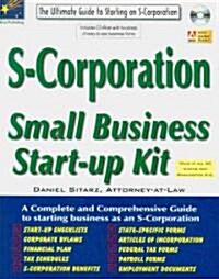 [중고] S-Corporation: Small Business Start-Up Kit (Paperback, 4th)