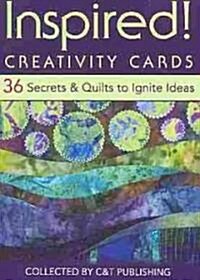Inspired! Creativity Cards: 36 Secrets & Quilts to Ignite Ideas (Other)