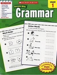 Scholastic Success with Grammar: Grade 1 Workbook (Paperback)