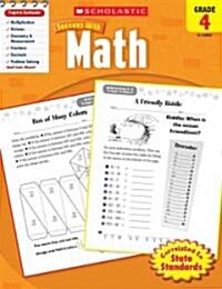 [중고] Math, Grade 4 (Paperback)
