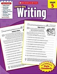 Scholastic Success with Writing, Grade 5 (Paperback)