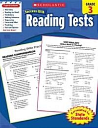 [중고] Success With Test: Reading Tests, Grade 3 : Workbook (Paperback)
