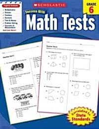 Math Tests, Grade 6 (Paperback)