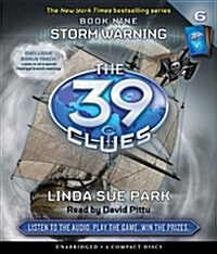 [중고] The Storm Warning (the 39 Clues, Book 9): Volume 9 (Audio CD)