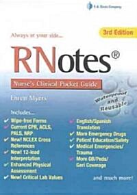 RNotes: Nurses Clinical Pocket Guide (Spiral, 3)