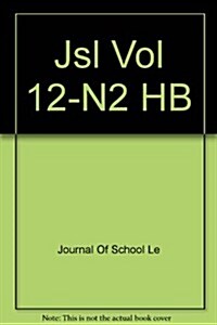 Jsl Vol 12-N2 (Paperback)
