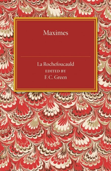 Maximes (Paperback)