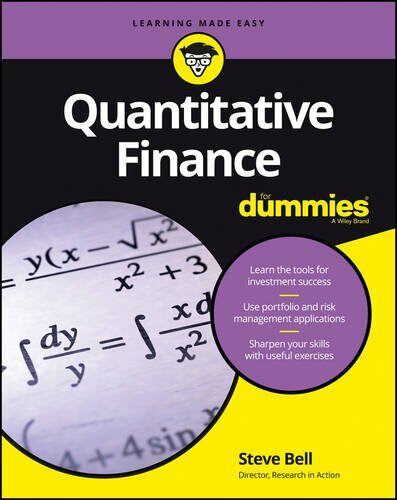 Quantitative Finance for Dummies (Paperback)
