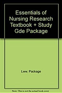 Essentials of Nursing Research Textbook + Study Gde Package (Hardcover, 7)