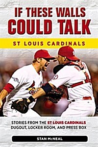 If These Walls Could Talk: St. Louis Cardinals: Stories from the St. Louis Cardinals Dugout, Locker Room, and Press Box (Paperback)