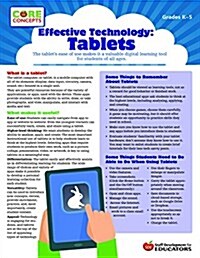 Sde Core Concept Effective Technology: Tablets (Paperback)