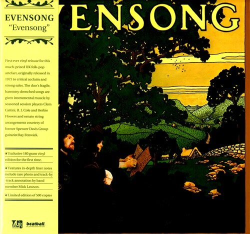 [중고] Evensong - Evensong [180g LP 한정반]