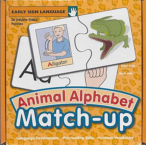 Animal Alphabet Match-Up (Puzzle) (Other)
