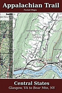 Appalachian Trail Pocket Maps - Central States (Paperback)