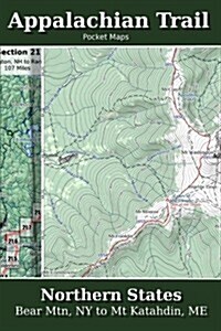 Appalachian Trail Pocket Maps - Northern States (Paperback)