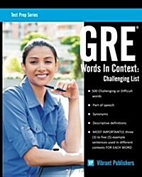 GRE Words in Context: Challenging List (Paperback)