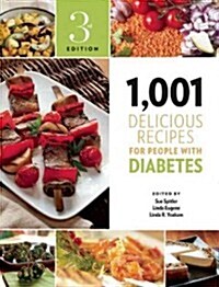 1,001 Delicious Recipes for People with Diabetes (Paperback, 3)