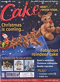 Cake Craft & Decoration (월간 영국판): 2014년 11월호
