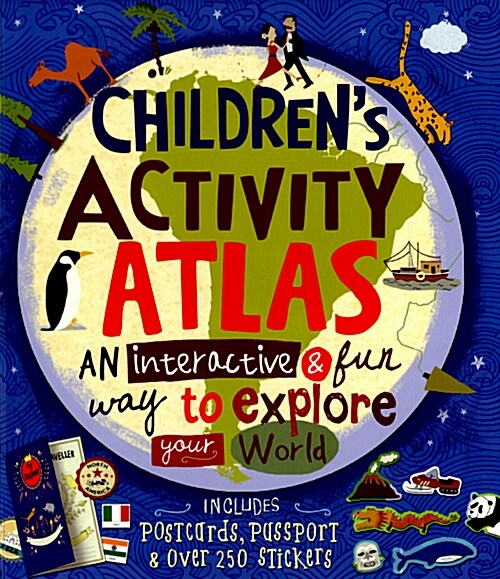 [중고] Childrens Activity Atlas (Hardcover)