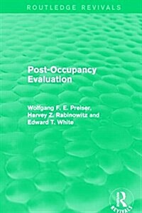 Post-Occupancy Evaluation (Routledge Revivals) (Hardcover)