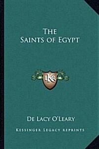 The Saints of Egypt (Paperback)