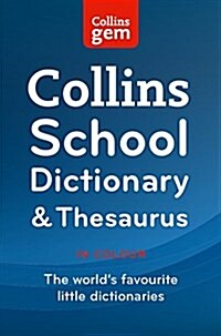 Collins Gem School Dictionary & Thesaurus : Trusted Support for Learning, in a Mini-Format (Paperback, 2 Revised edition)