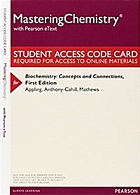 Biochemistry: Concepts and Connections, Books a la Carte Plus Mastering Chemistry with Etext -- Access Card Package (Loose Leaf)