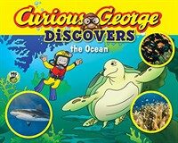 Curious George Discovers the Ocean (Science Storybook) (Hardcover)