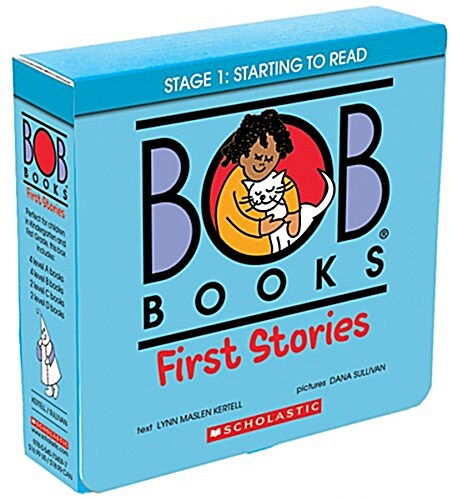 Bob Books - First Stories Box Set Phonics, Ages 4 and Up, Kindergarten (Stage 1: Starting to Read) (Boxed Set)