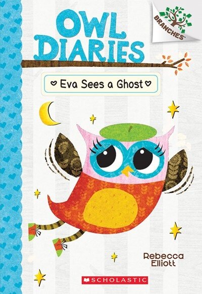[중고] Owl Diaries #2 : Eva Sees a Ghost (Paperback)