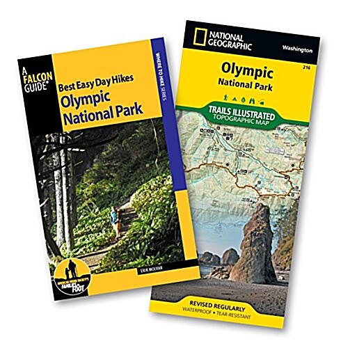 Best Easy Day Hiking Guide and Trail Map Bundle: Olympic National Park [With Map] (Paperback, 3)