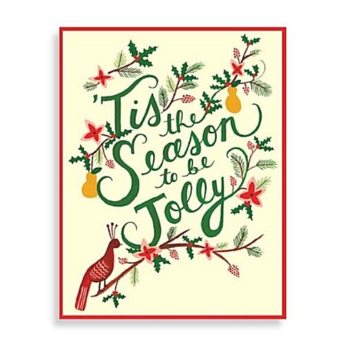 Tis the Season Boxed Draw Holiday Notecards (Other)