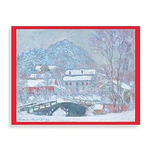 Monet Sandvika Boxed Draw Holiday Notecards (Other)
