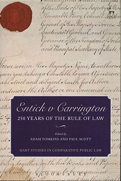 Entick v Carrington : 250 Years of the Rule of Law (Hardcover)